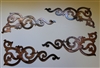 Decorative Corner Scroll Accents Metal Decor (4)