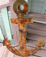 Nautical Anchor copper/bronze plated 36"