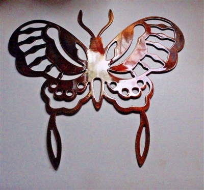 Butterfly Metal Wall Art Decor Accent