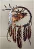 Elk Dream Catcher Metal Art