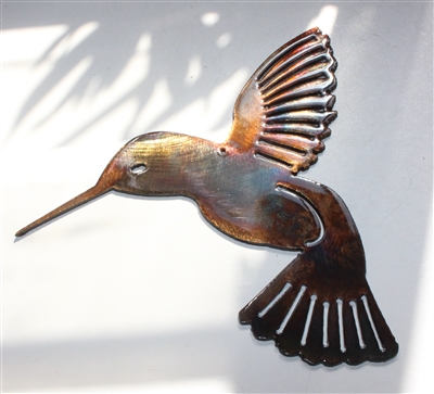 Hummingbird Metal Wall Decor