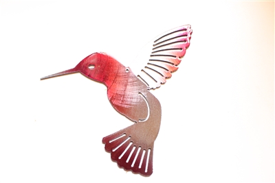 Hummingbird Metal Wall Decor