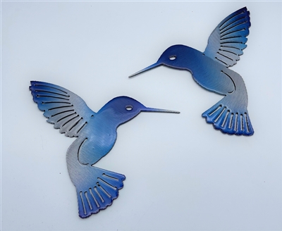 Hummingbird Metal Wall Decor