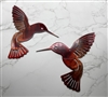 Hummingbird Metal Wall Decor