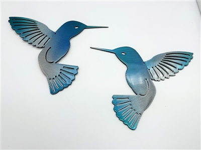 Hummingbird Metal Wall Decor