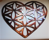 Heart Shaped Flower of Life