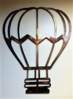 Hot Air Balloon Metal Wall Art