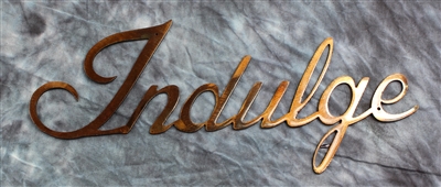 Indulge Metal Wall Art Accent