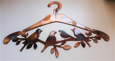Bird Hanger Metal Art