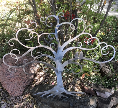Love Bird Tree of Live Silver