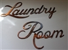 Laundry Room Metal Wall Art LARGE Sized