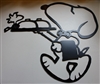Maitre D' Snoopy & Pal Metal Wall Art