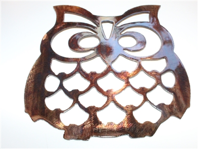 Owl Metal Wall Art