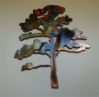 Oak Tree Metal Wall Art Decor