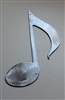 Musical Note Metal Wall Decor 7 3/4" tall