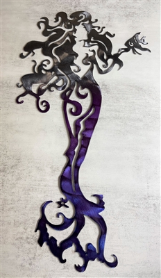 Mermaid Metal Wall Art