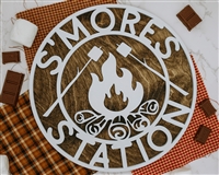 Smores Station Wooden Sign