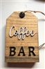 Tiered Tray Coffee Bar Tag Wooden Decor