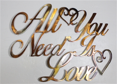 All You Need is Love