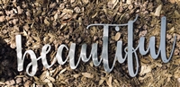 beautiful metal wall art sign