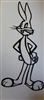 Bugs Bunny Metal Wall Art