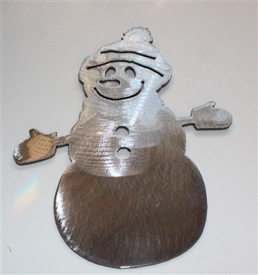 Snowman Metal Wall Art

WALL ACCENTS/METAL WALL ART

Crafted in the USA



polished steel with a clear coat finish

THIS PIECE IS MADE OUT OF 14 GAUGE SHEET METAL  

Measures approx