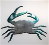 crab metal wall art