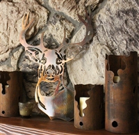 Deer Head Metal Wall Art