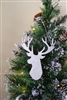 Rustic Metal Art Deer Ornament