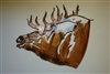 Elk Head Metal Wall Art