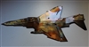 F-4 Phantom Metal Wall Art Decor