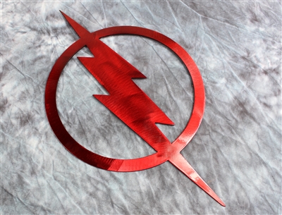 Reverse Flash Metal Wall Art