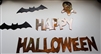 Happy Halloween Metal Wall Art Decor Ensemble