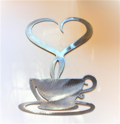 Steamed with Love Metal Wall Art