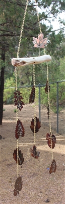 Leaves in the Wind Wind Chime