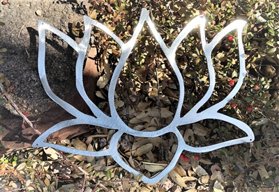 Lotus Flower Metal Wall Art