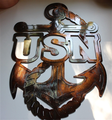 Military Logo #3 Metal Wall Art