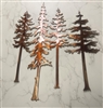 Pine Tree Metal Wall Art