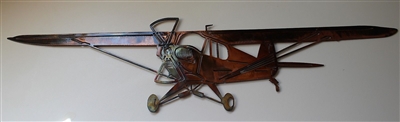 Piper Cub Metal Wall Art