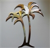 Double Palm Tree Metal Wall Art