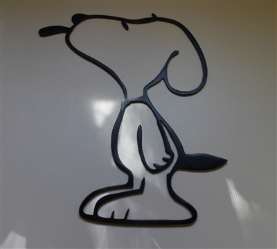 Sassy Snoopy Metal Wall Art