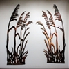 Sea Oats Metal Wall Decor Accents