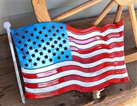 Patriotic Grand Old Flag Metal Wall Art