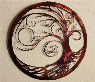 Stormy Night Metal Wall Art Decor