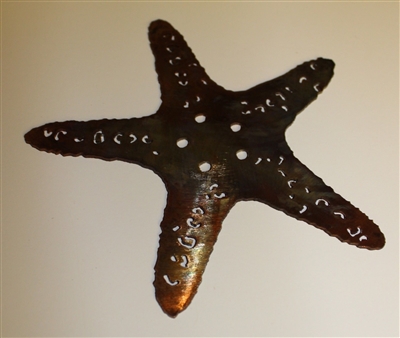 Starfish Metal Wall Art Decor