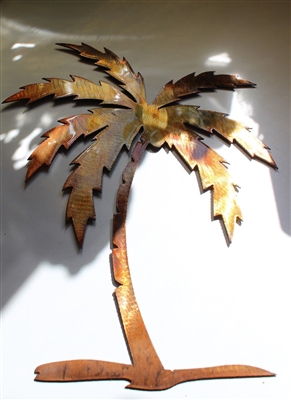 Palm Tree Metal Wall Art