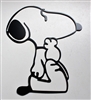 Thinking Snoopy Metal Art
