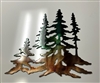 Trees Metal Wall Art Decor