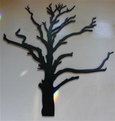 Winter Tree Metal Wall Decor Accent