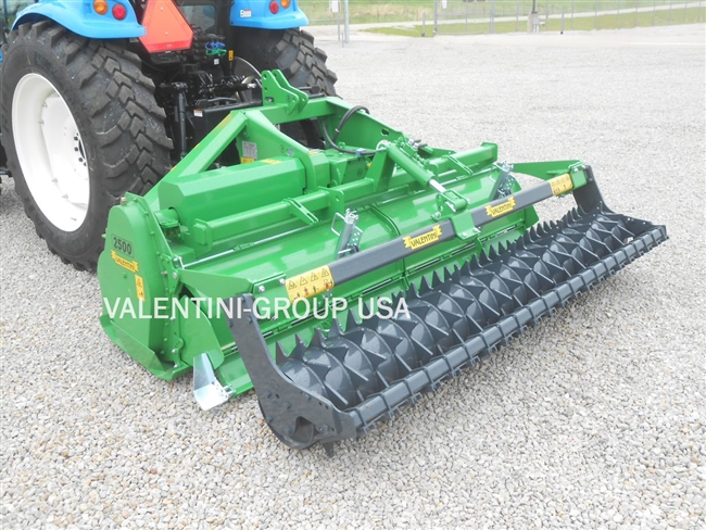 Valentini AR2500 Tiller With Packer Roller